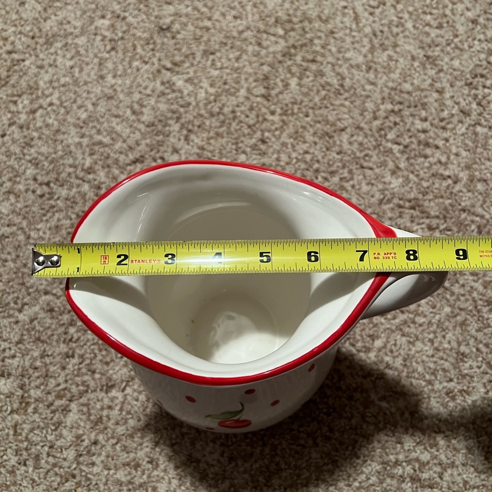 Hallmark Cherry Pitcher - Picture 3 of 4